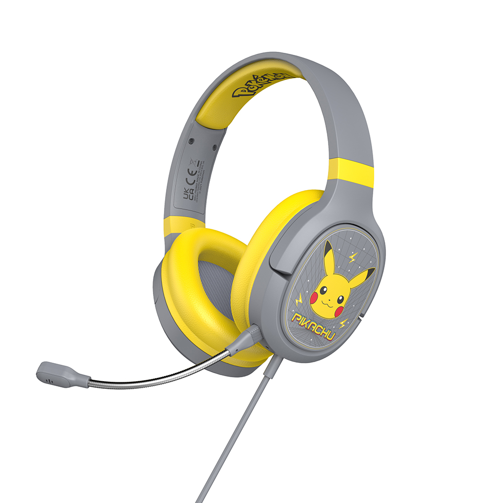 Pokemon "Pikachu"  Gaming-Headset, Over Ear, Bom-mikrofon